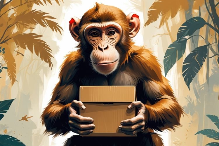Artistic Interpretations of the Monkey Holding a Box